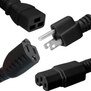 IEC 60320 and NEMA Power Cords - 5-15P Power Cords