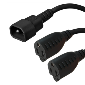 IEC 60320 and NEMA Power Cords - C14 to 5-15R Power Cords