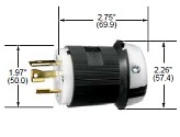 l6-30P twist lock plug